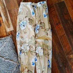 Floral slacks